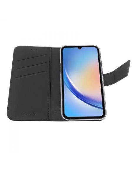 WALLY CASE GALAXY A34 5G BLACK