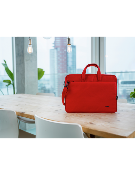 BOLOGNA LAPTOP BAG 16" ECO RED