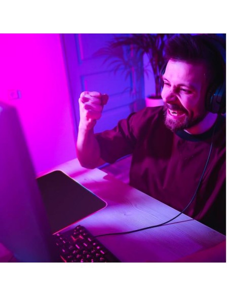 GAMING MOUSEPAD RGB BLACK