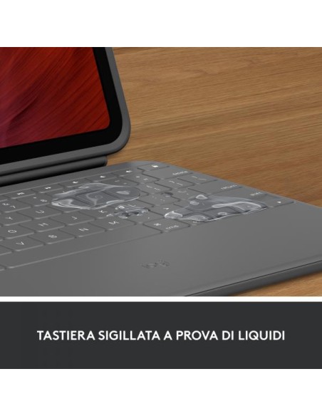 RUGGED FOLIO FOR IPAD 10TH GRAY