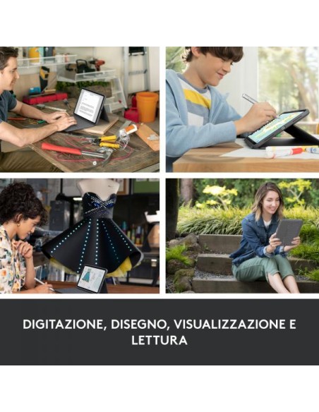 RUGGED FOLIO FOR IPAD 10TH GRAY