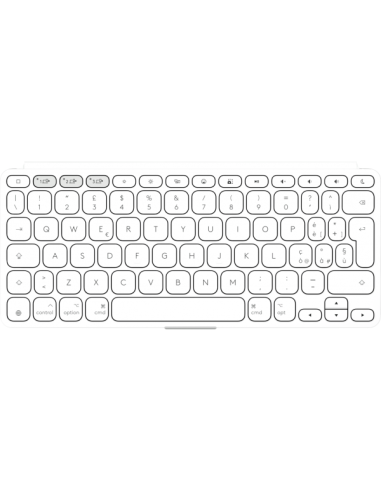 KEYS-TO-GO 2 - PALE GREY -