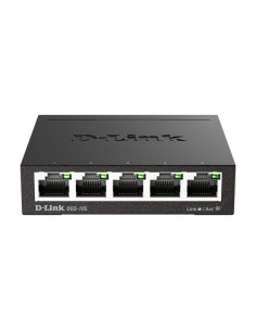 D-LINK SWITCH 5 PORTE GIGABIT CASE METALLICO