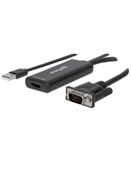 Convertitore da VGA e USB a HDMI