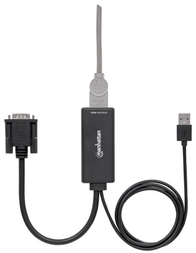 Convertitore da VGA e USB a HDMI