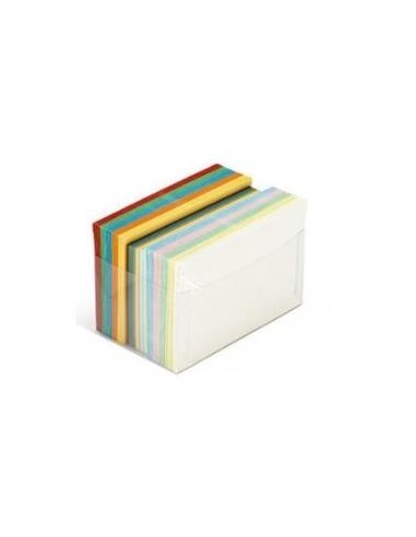CF100BUSTE CART. COLORI ASS 9X14