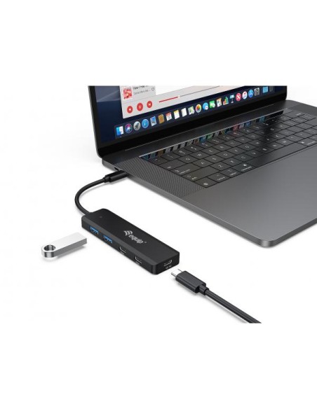 USB-C 4-PORT USB 3.2 GEN 1 HUB  USB