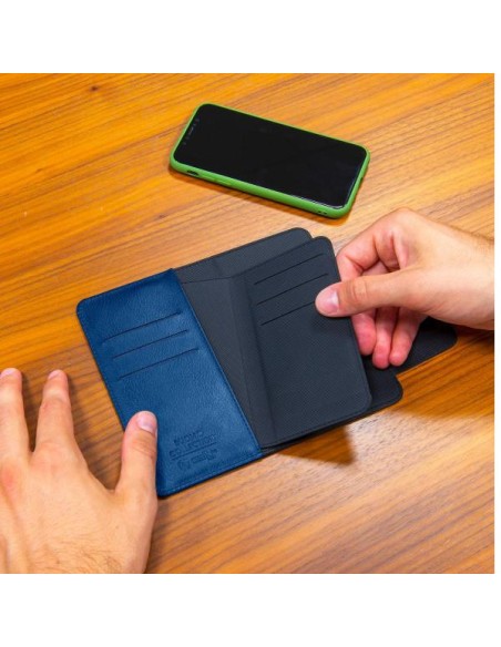 DUOMO WALLET CASE UP TO 6.5 BLUE