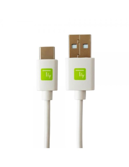 Cavo USB A Maschio 2.0 / USB-C™ Maschio 2m Bianco