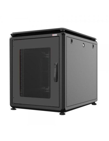 Armadio Rack 19'' 600x800 12 Unità Nero da sotto-scrivania serie Evolution