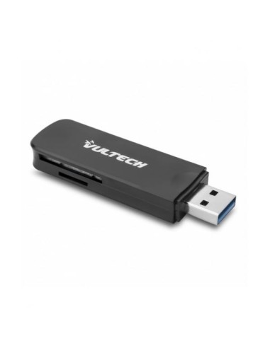 VULTECH LETTORE SD/MICROSD USB 3.0 NERO