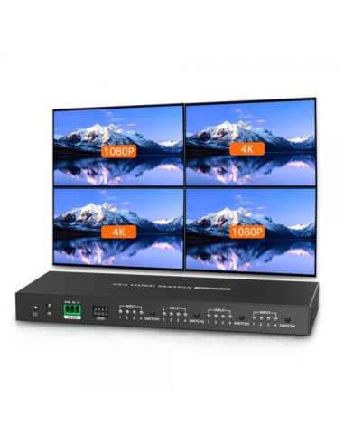 Switch Matrix HDMI2.0 4x4 4K@60 Hz