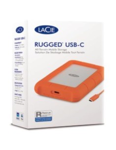 2TB LACIE RUGGED HDD USB-C