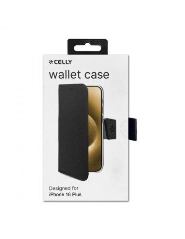 WALLY CASE IPHONE 16 PLUS BLACK