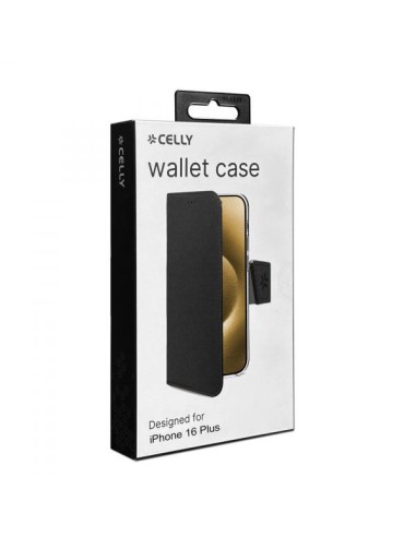 WALLY CASE IPHONE 16 PLUS BLACK