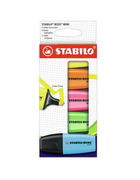 AST5 STABILO BOSS MINI G/A/V/B/R