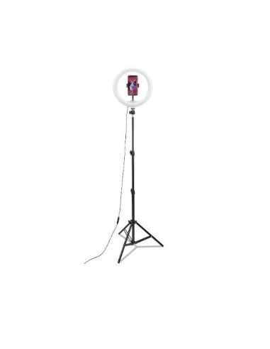 PROFESSIONAL TRIPOD WITH RING LIGHT