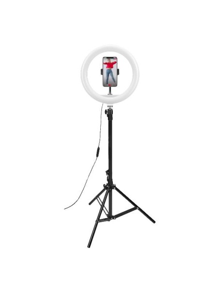 PROFESSIONAL TRIPOD WITH RING LIGHT