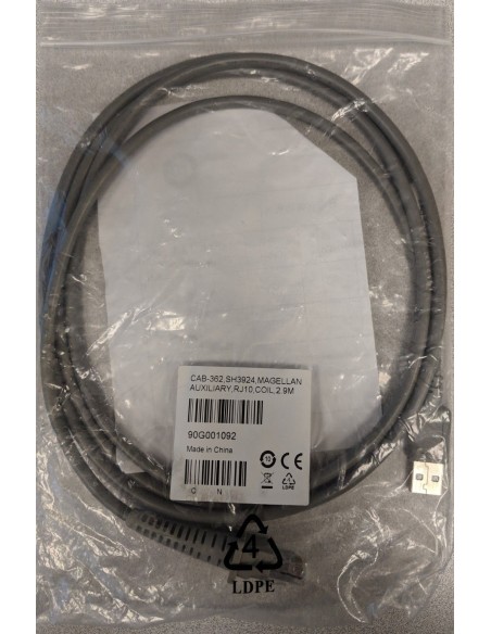 CAB-362 SH3924 RS232,10PIN RJ,POT
